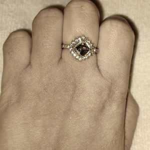 Brighton Demantur Silver Ring with Swarovski Crystals